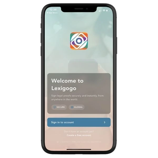 schermweergave van lexigogo app